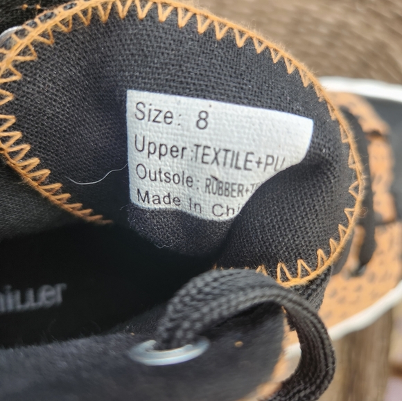 OLIVIA MILLER leopard print tennis shoes - Picture 2 of 9